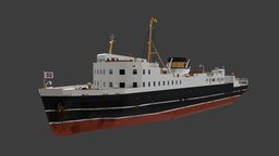 MV Glen Sannox (1957) vessel, passenger, watercraft, clyde, caledonian, stormworks, ship, boat, carferry