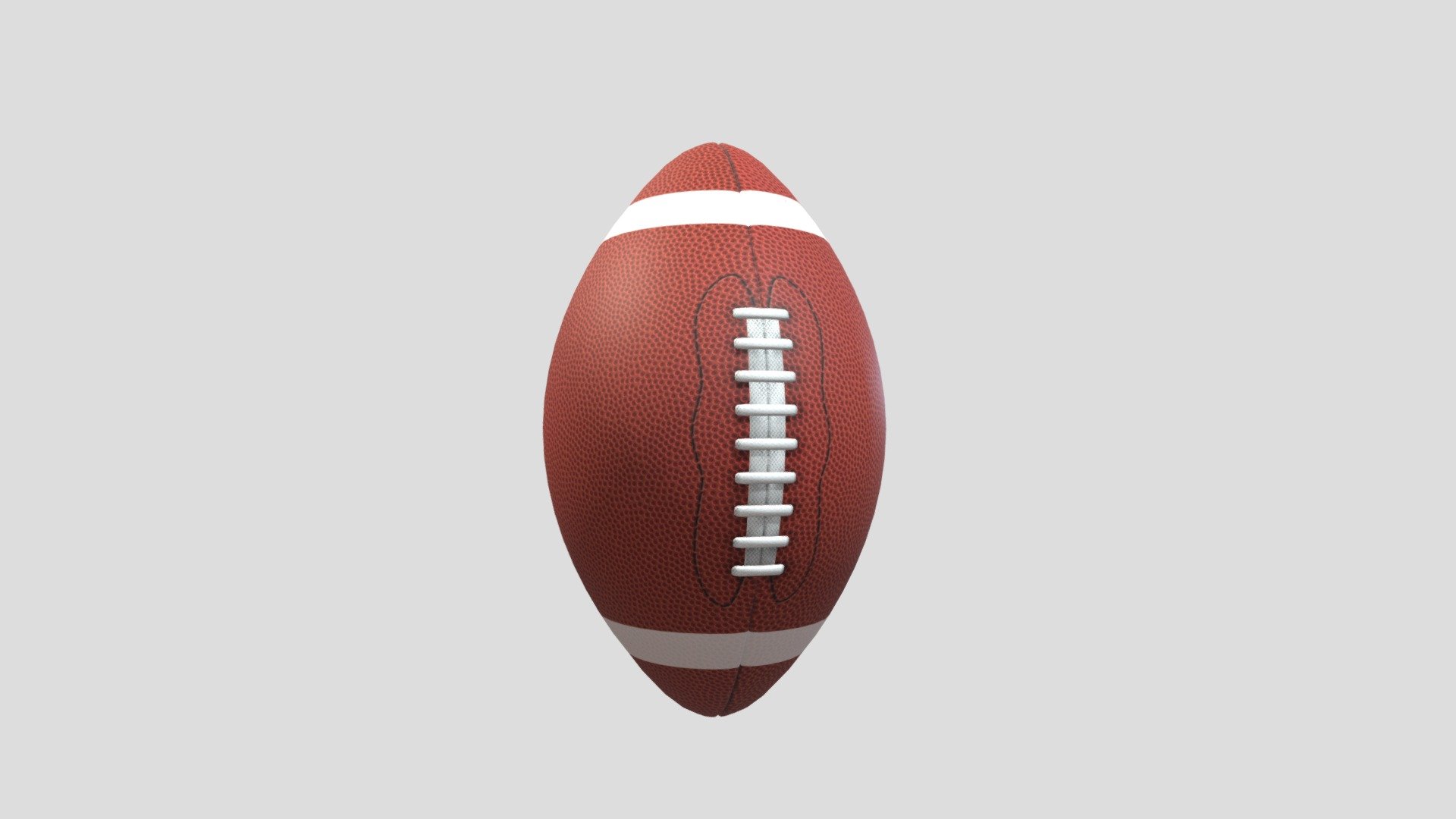 This is a model of a football. Subscribe to marco_18 on Snapchat for more. 
Link to Snapchat Lens,
Link to Snapchat Lens #2,
Link to appearance in Nickelodeon’s Unfiltered: Super Bowl Edition pregame segment 3d model