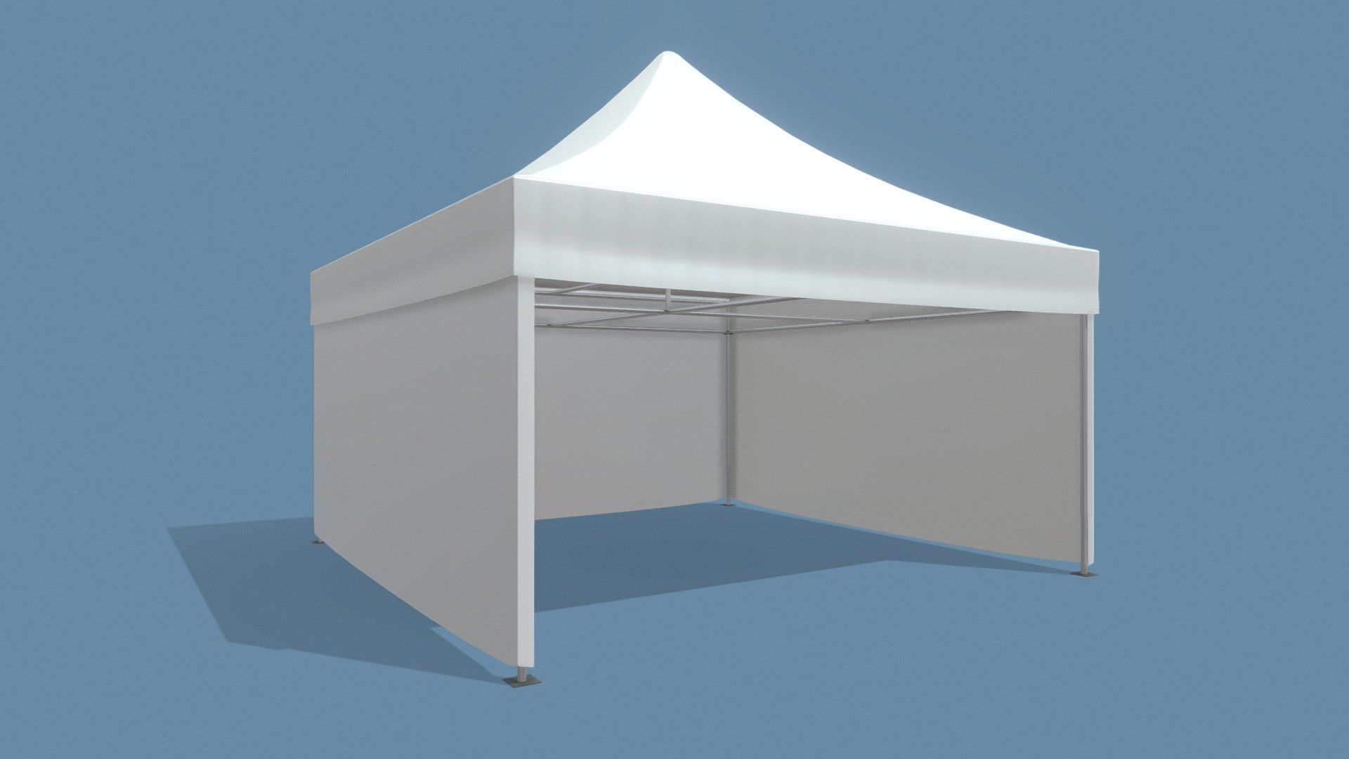 Commercial Tent 5x5 Meters

Measurements:




5.00m x 5.00m x 4.48m (L,W,H)

IMPORTANT NOTES:




This model does not have textures or materials, but it has separate generic materials, it is also separated into parts, so you can easily assign your own materials.

Model units are in meters.

If you have any questions about this model, you can send us a message 3d model