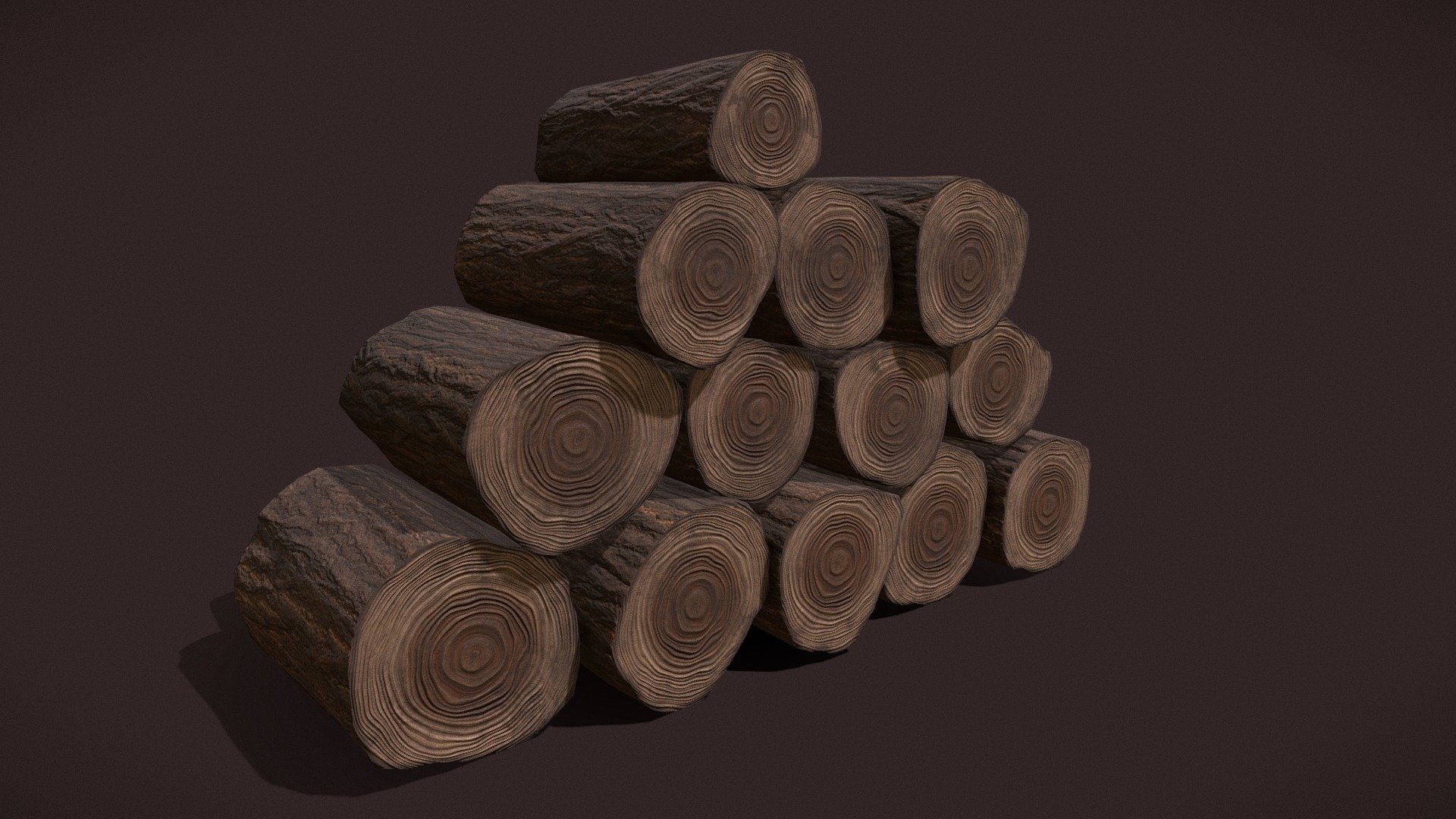 Wood_Stack_Logs_FBX - Wood_Stack_Logs - Buy Royalty Free 3D model by GetDeadEntertainment 3d model