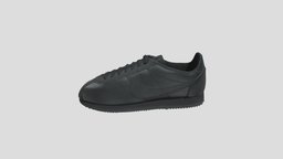 Nike Classic Cortez Leather 纯黑 阿甘_749571-002 leather, classic, nike, cortez, chun-hei