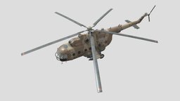 Soviet Russian Mi-8 helicopter