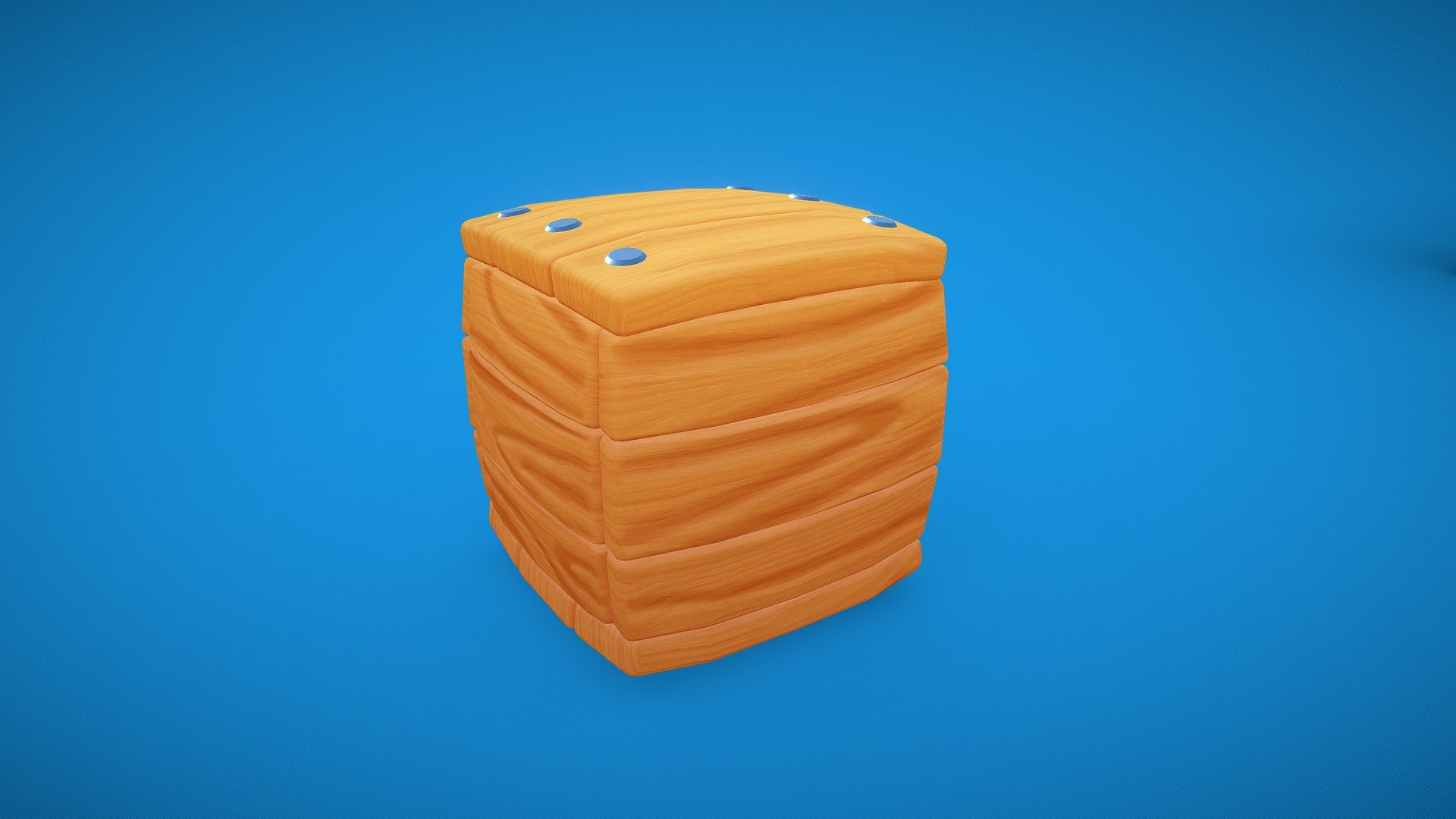 3D low-poly model of a cartoon wooden box made for games.




Polygons: 1.740;

Tris: 3.240;

Texture size: 2048x2048;

Maps: Diffuse.
 - Cartoon Wooden Box - 3D model by Rafael Ribeiro (@ribeirorafael) 3d model