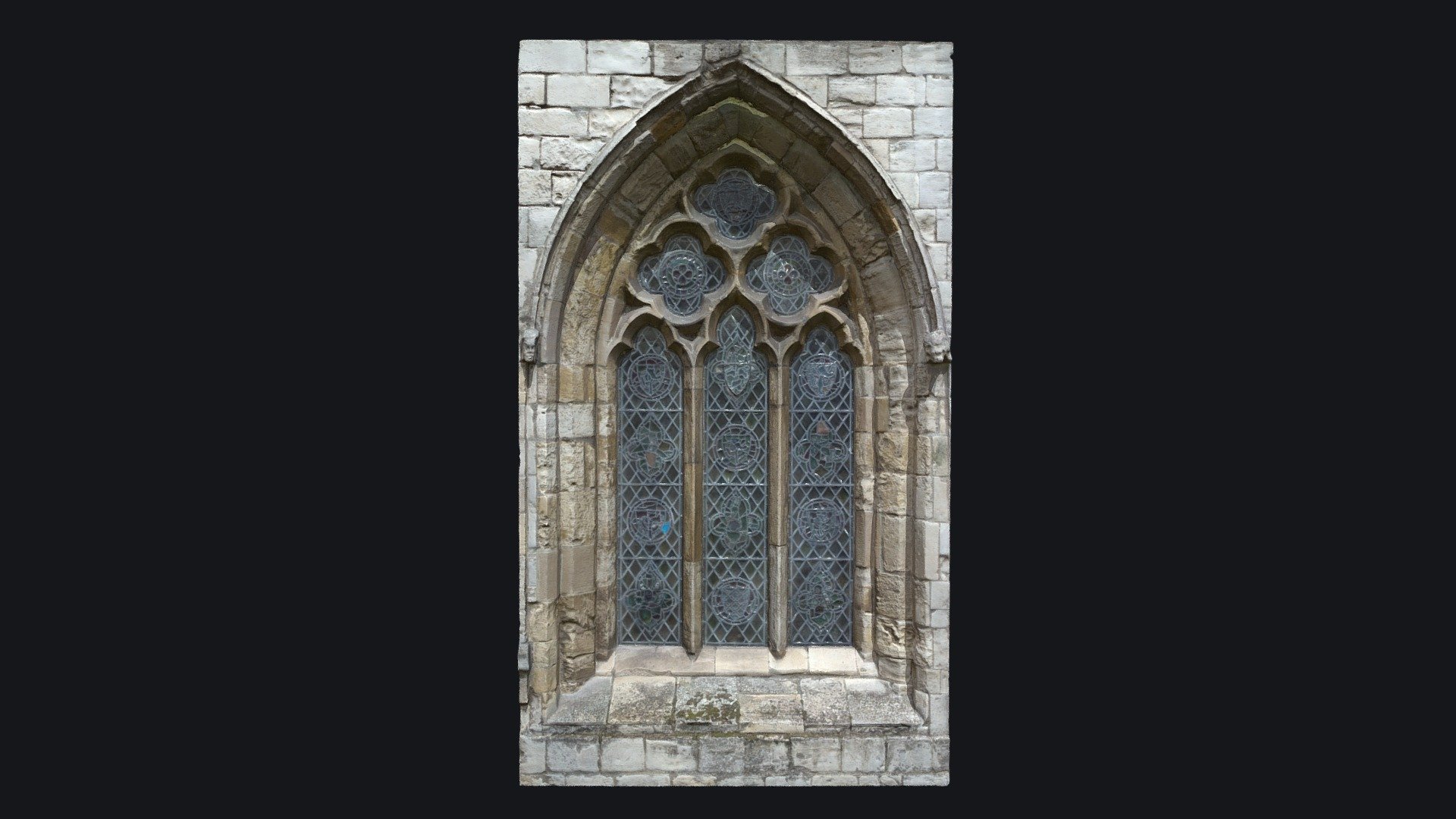 This is a scanned window of a both Normal and Gothic style medieval church building.
The assets are highly detailed and can be used for creating low-poly versions, cuted to fit a building of yours or even be baked as texture.

4K Textures
- Albedo
- Normal
- Reoughtness
- Ambient Occlusion - Gothic Style Medieval Church Window v.4 - Buy Royalty Free 3D model by CGScan (@cg-scan) 3d model