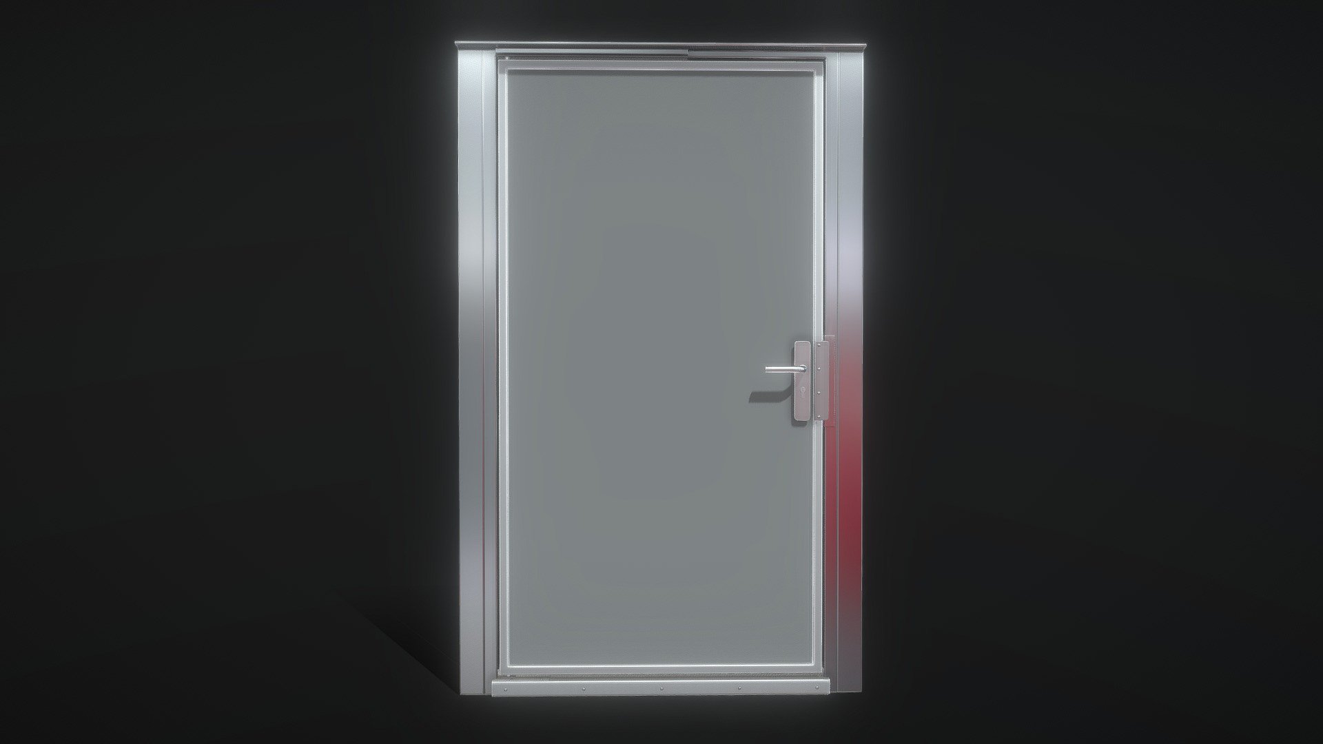 Metal Door (Wip-1) - Metal Door (Wip-1) - 3D model by VIS-All-3D (@VIS-All) 3d model