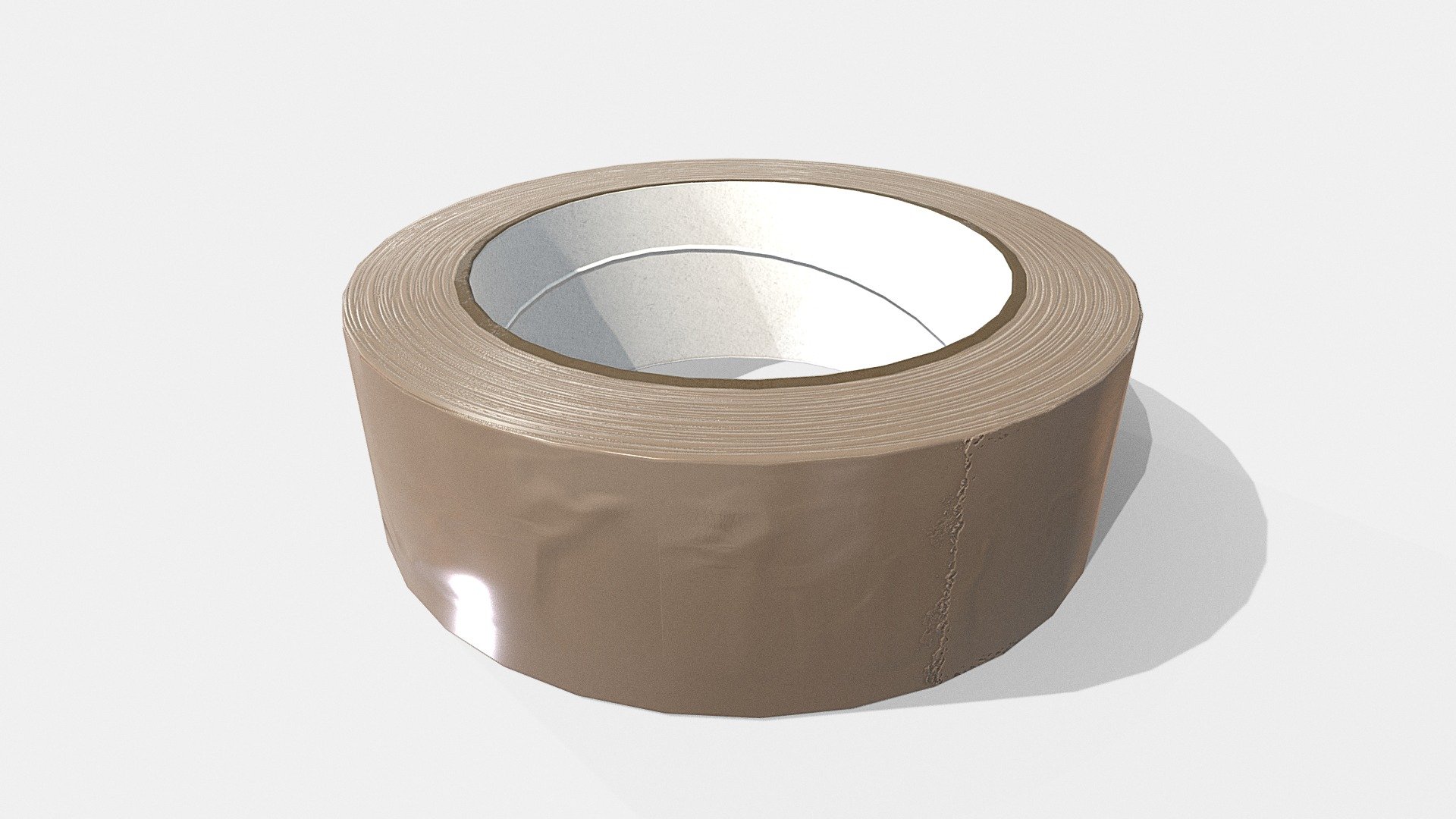 Simple roll of brown tape, handy prop for any sort of environment. 

PBR texures @4k - Brown tape - Download Free 3D model by Sousinho 3d model