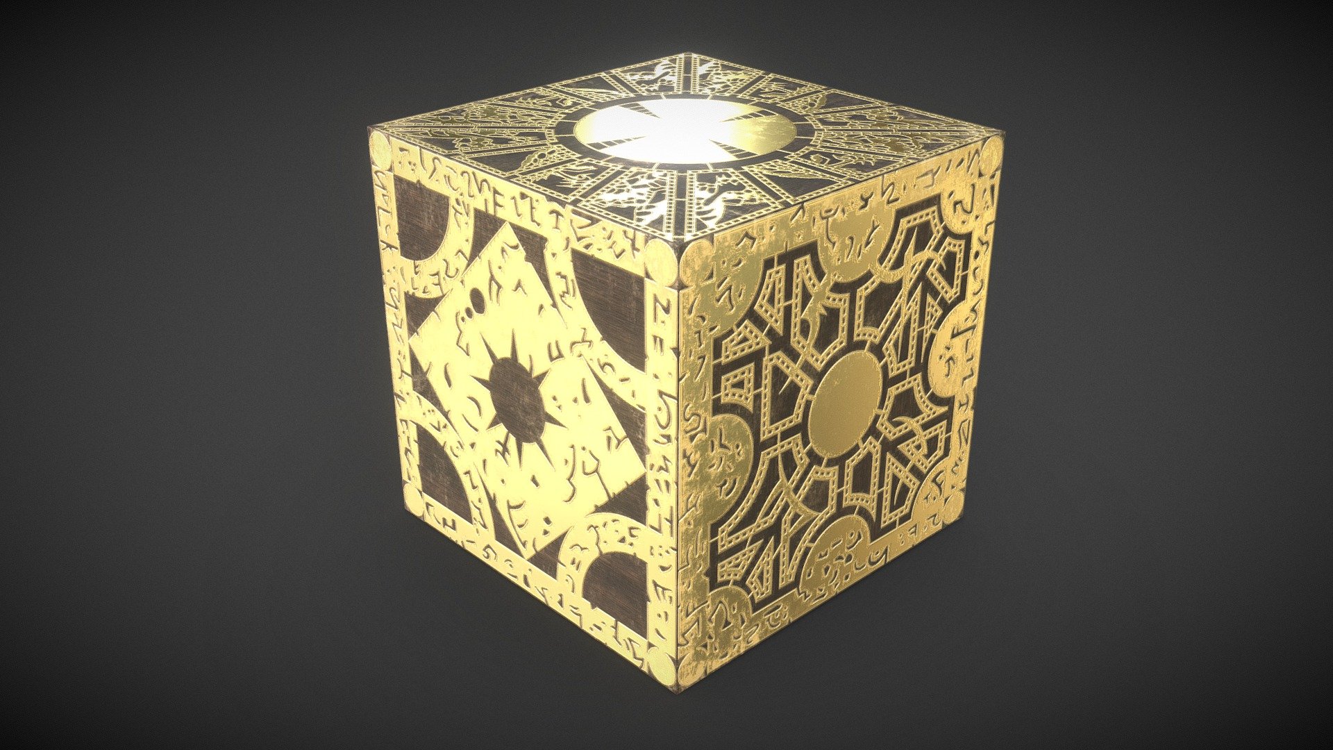 optimized model for game engines.

12 tris - lament configuration - hellraiser - Buy Royalty Free 3D model by GgomidesS 3d model