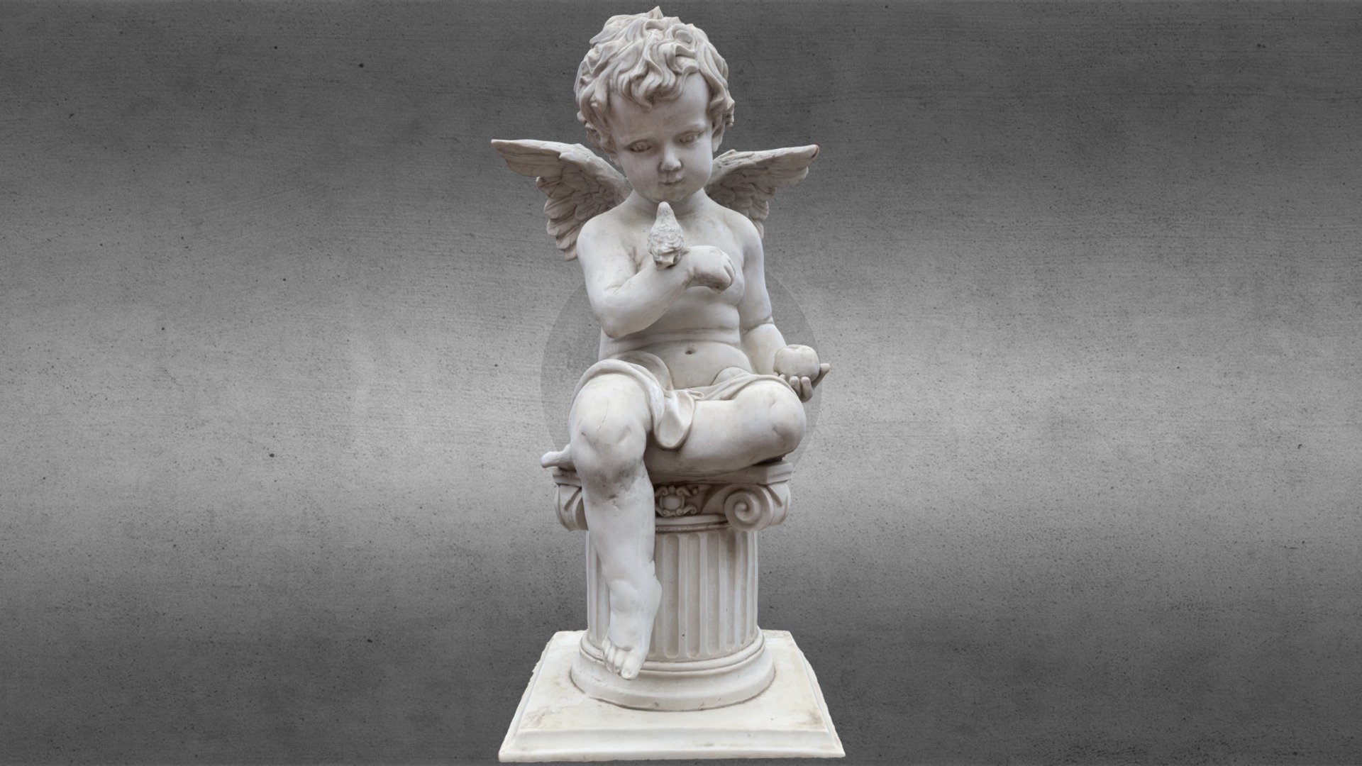 This Baby Angel is a RAW 3D scan and it can be used in games or architectural design. Baby Angel can represent a biblical cherub, mythological cupid, decorative putto, or an angel as a supernatural being in general 3d model