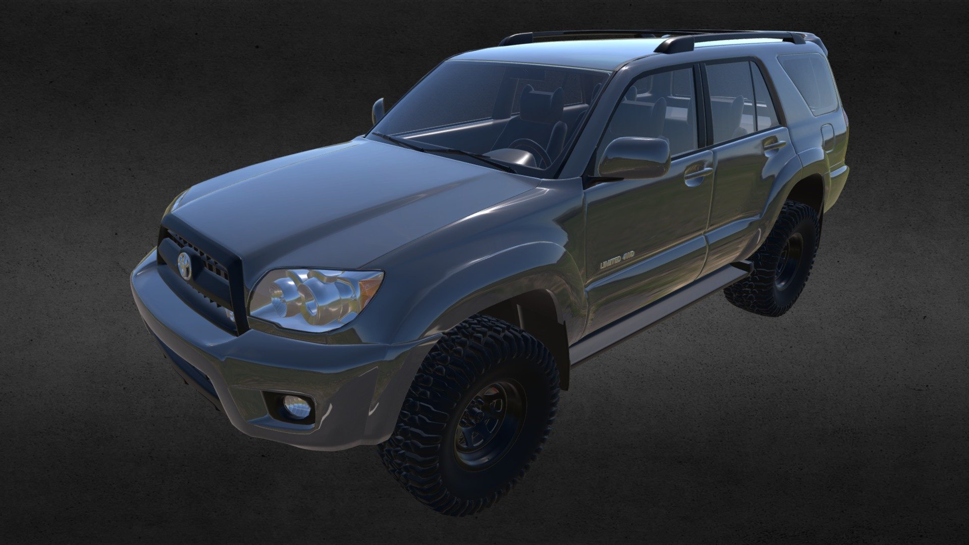 Toyota_4runner - Toyota_4runner - Download Free 3D model by sadiqminhas 3d model