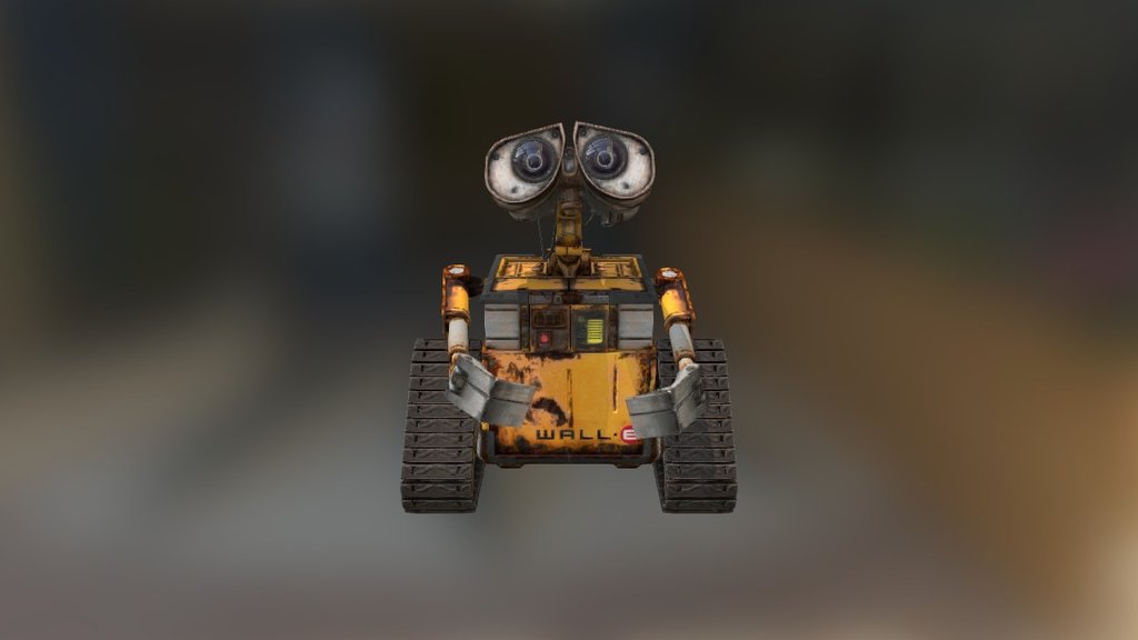 Wall-e made with maya, this is my first maya project. Contains normal and specular map - Walle - 3D model by Agave Cactus (@agavecactus) 3d model