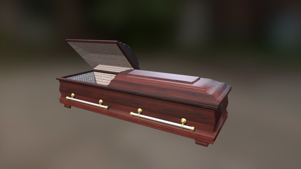 Coffin Open - 3D model by Brundle 3d model