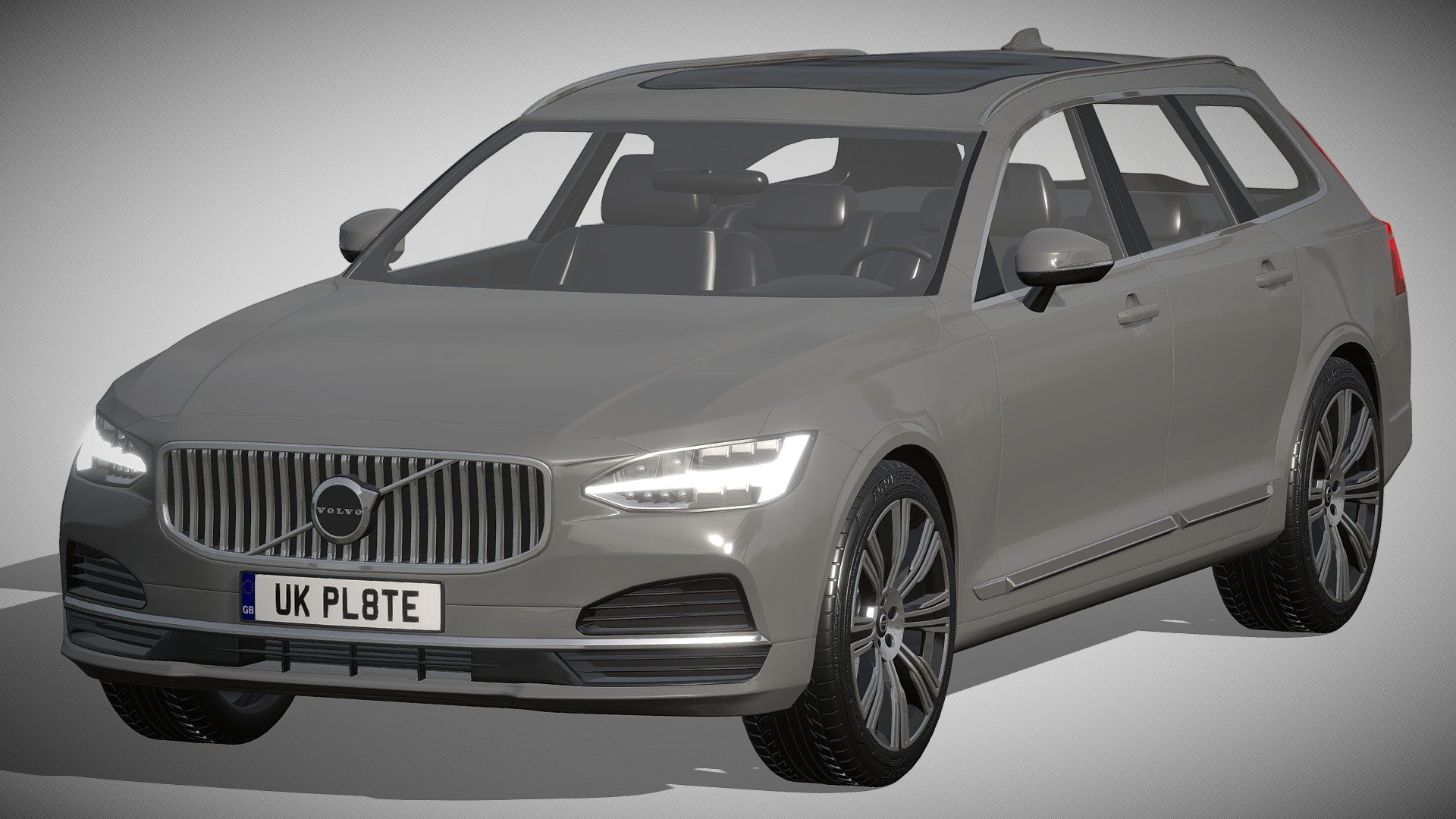 Volvo V90

https://www.volvocars.com/uk/v/cars/v90

Clean geometry Light weight model, yet completely detailed for HI-Res renders. Use for movies, Advertisements or games

Corona render and materials

All textures include in *.rar files

Lighting setup is not included in the file! - Volvo V90 - Buy Royalty Free 3D model by zifir3d 3d model