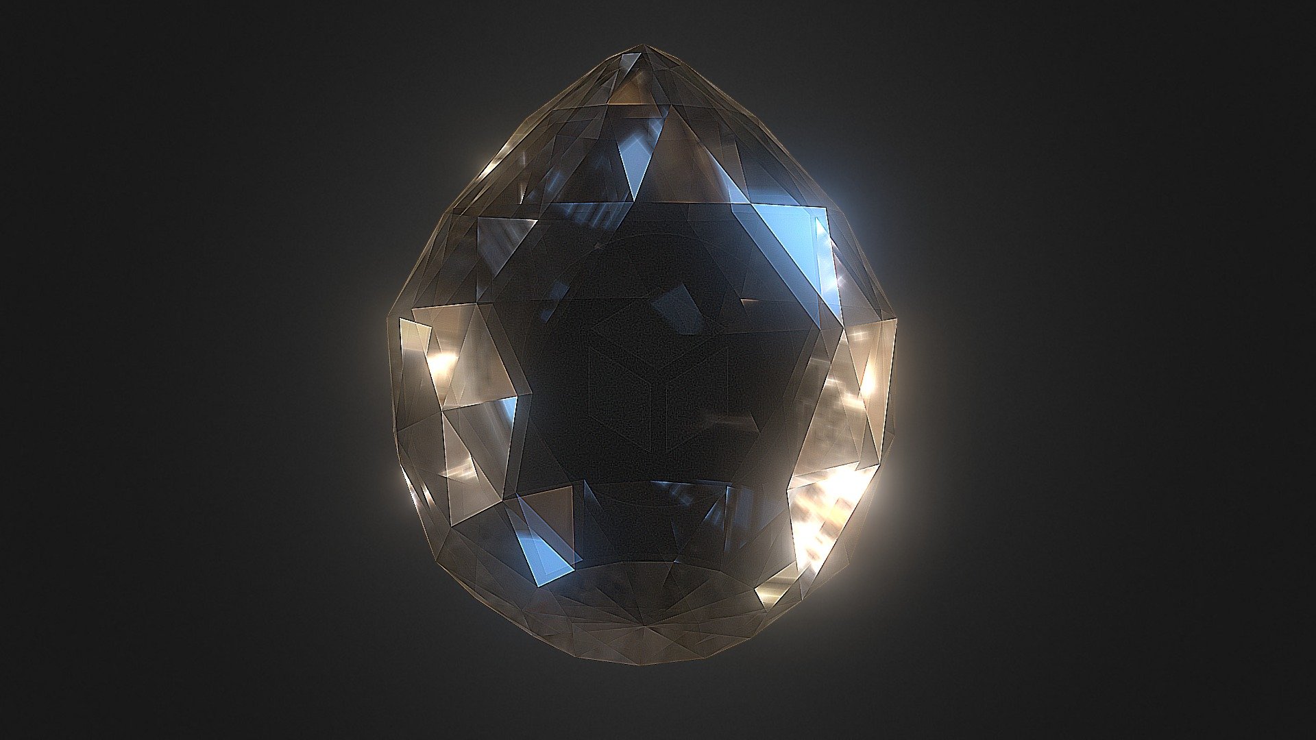 Diamond - Buy Royalty Free 3D model by wladimy 3d model