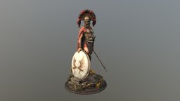 Greek soldier miniature