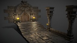 Dungeon | In Game dungeon, structures, 3d, gameart, 3dmodel, fantasy