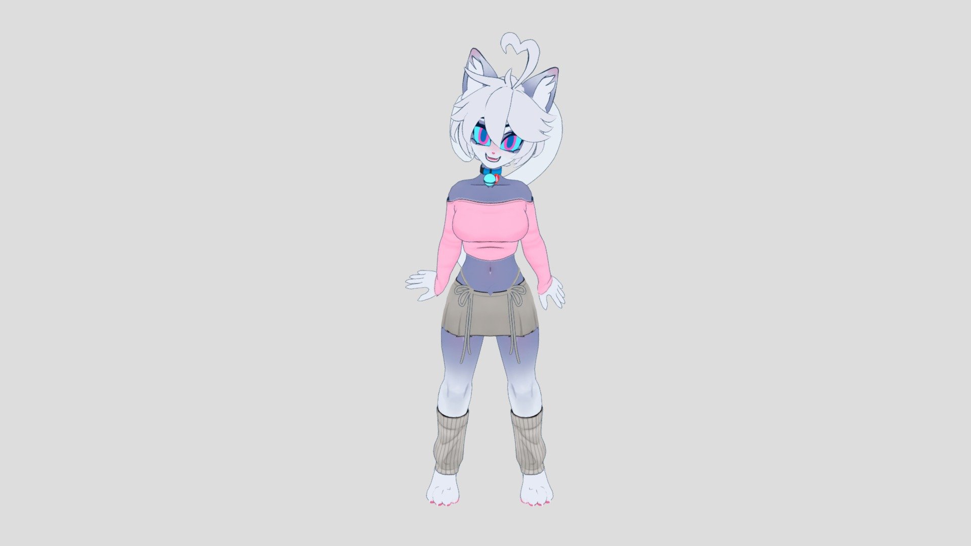 VRC + VSF Commission - Thea - 3D model by Carly.Simmons 3d model