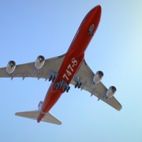 Boeing 747 international. boeing, airplane, aircraft, vehicle
