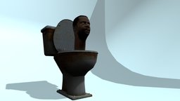 skibidi toilet (toilet man) toilet, head, youtube, skibidi, man, animation, rigged, skibiditoilet, toilethead