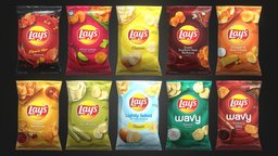 Lays Bags | 10 Different Flavours!! | GAMEREADY food, textures, prop, chips, lays, bag, flame, classic, bbq, american, candy, realistic, realism, items, popular, honey, fried, downloadable, unrealengine, freedownload, salt, flaming, multiple, barbecue, freemodel, crisps, crispy, render, unity, low-poly, lowpoly, gameasset, usa, free, download, gameready, hdrp, foodies, cheetos, "chipsbag", "dorrito", "dorritos"