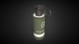 Smoke Grenade substancepainter, substance