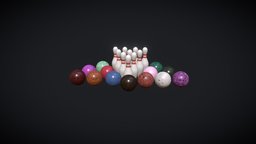 Bowling bowling, bowlingball, bowlingpin, noai