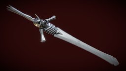 Rebellion, Dantes sword from Devil may cry 4 dante, rebellion, devilmaycry4, substance, weapon, maya, game, sword