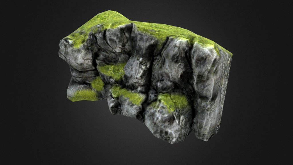 Free Cliff model, simple mobile versionl, diffuse texture only.  -link removed- -link removed- - Generic Cliff 1_Mobile [RHE] - 3D model by tobyfredson 3d model
