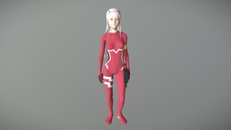 Zero Two (Darling in the franxx) darling-in-the-franxx, darling_in_the_franxx, zero-two, darling-in-the-franx, zero-two-girl, zero-two-anime, substance, character, 3dsmax