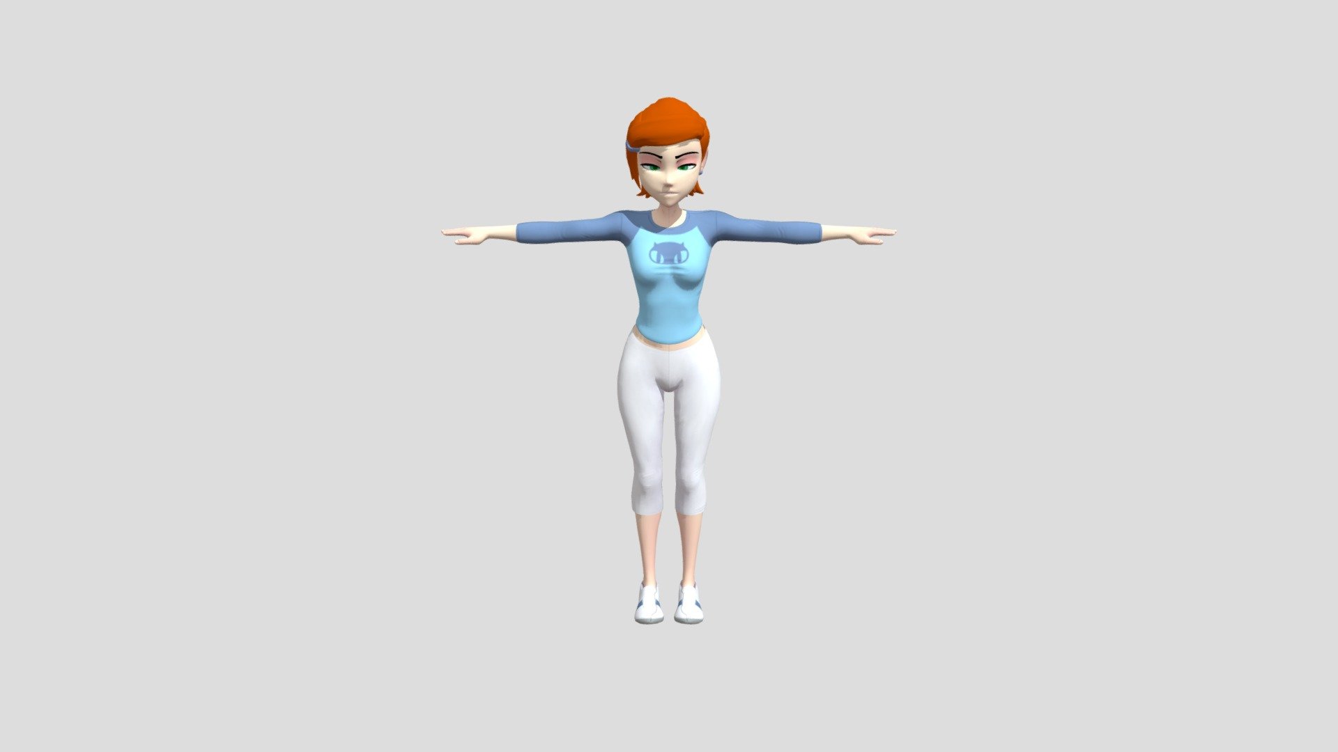 Gwen Tennyson - Download Free 3D model by Landon & Emma (@landonandemma) 3d model