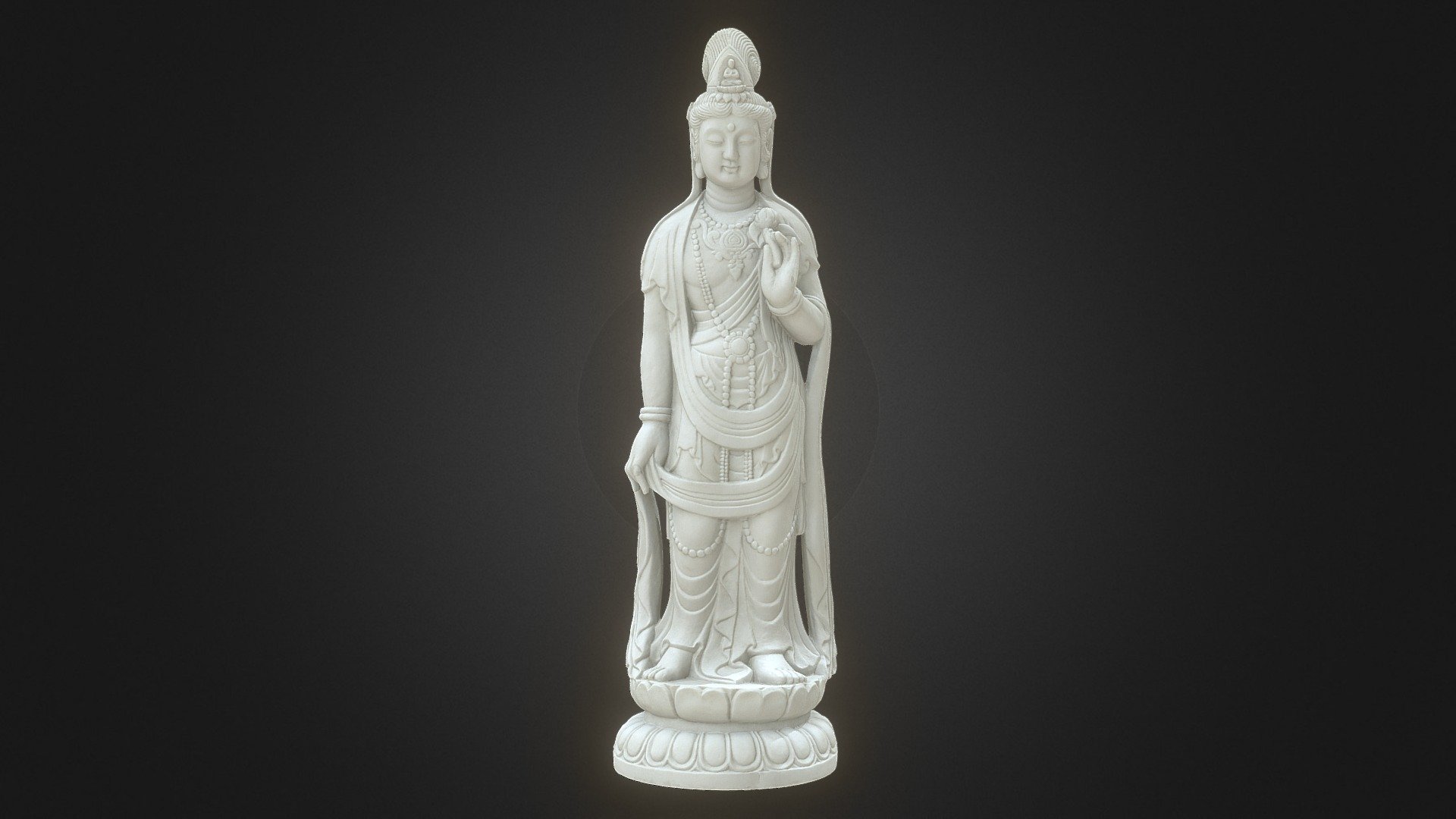 Guanyin is an East Asian bodhisattva associated with compassion as venerated by Mahayana Buddhists. She is commonly known as the &ldquo;Goddess of Mercy