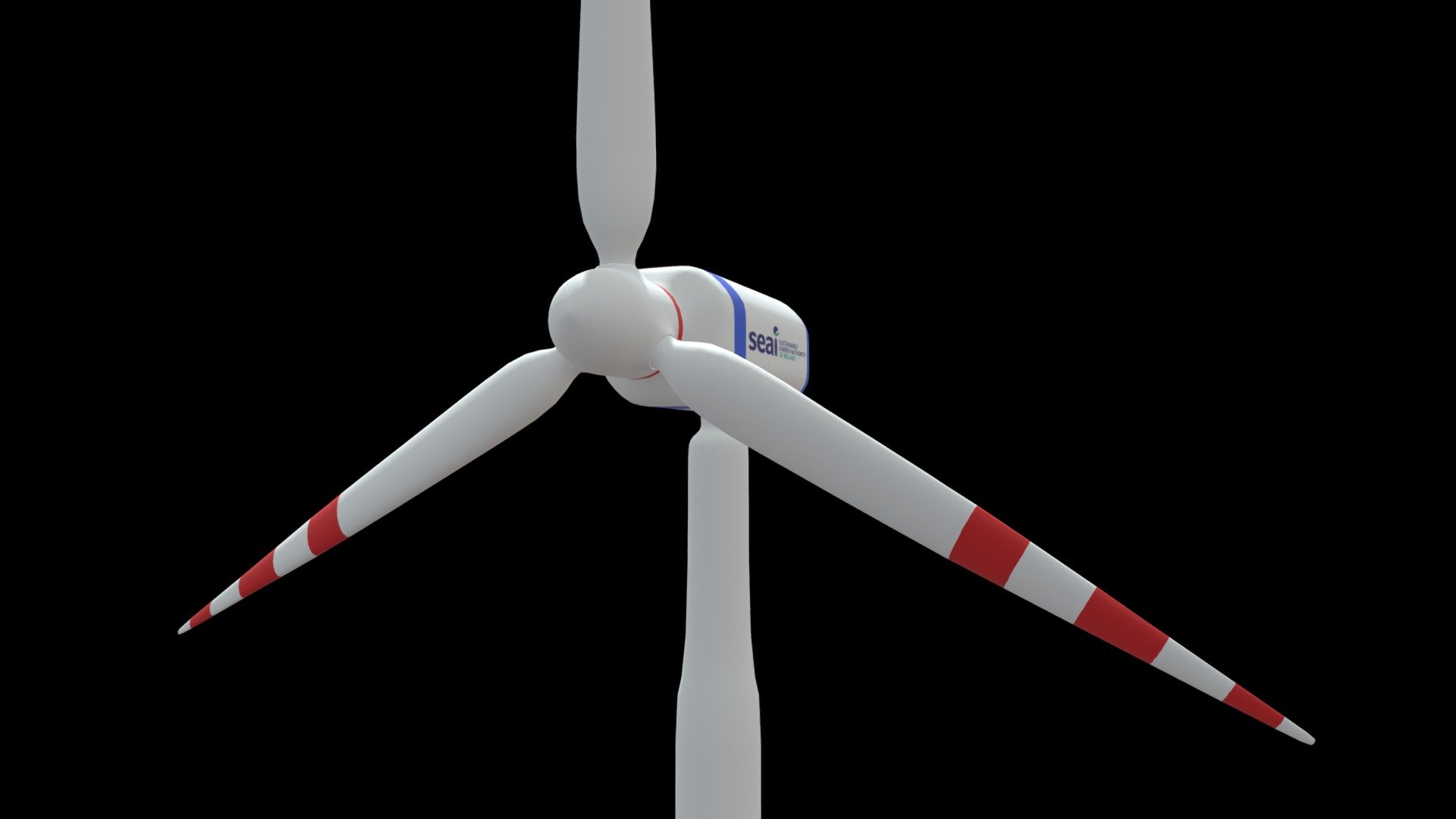 It's a simple wind turine with rotatable blades, made in Blender.

Relatively low poly, rigged, ready as a game asset, tested in Unity 3d model