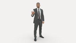 001056 businessman in dark gray suit money i suit, style, people, money, clothes, gray, miniatures, realistic, businessman, character, 3dprint, model, man