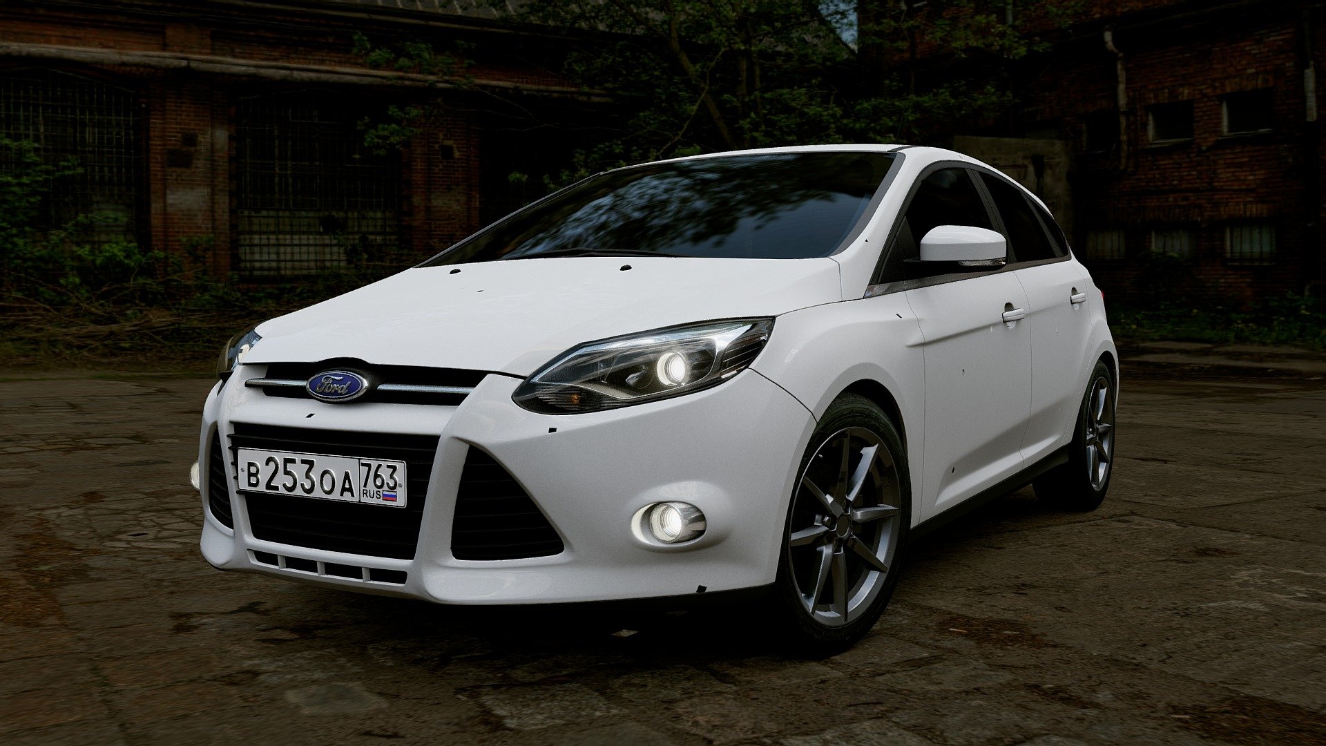 My car, 2013 Ford Focus III 2.0L Titanium - 2013 Ford Focus III - 3D model by Indians 3d model