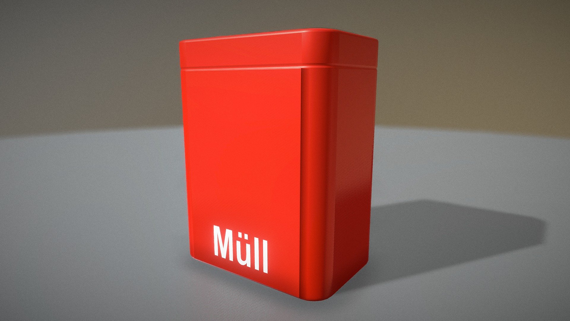 A red Garbage container.


 - Red Garbage Container For Gas Stations - Buy Royalty Free 3D model by VIS-All-3D (@VIS-All) 3d model