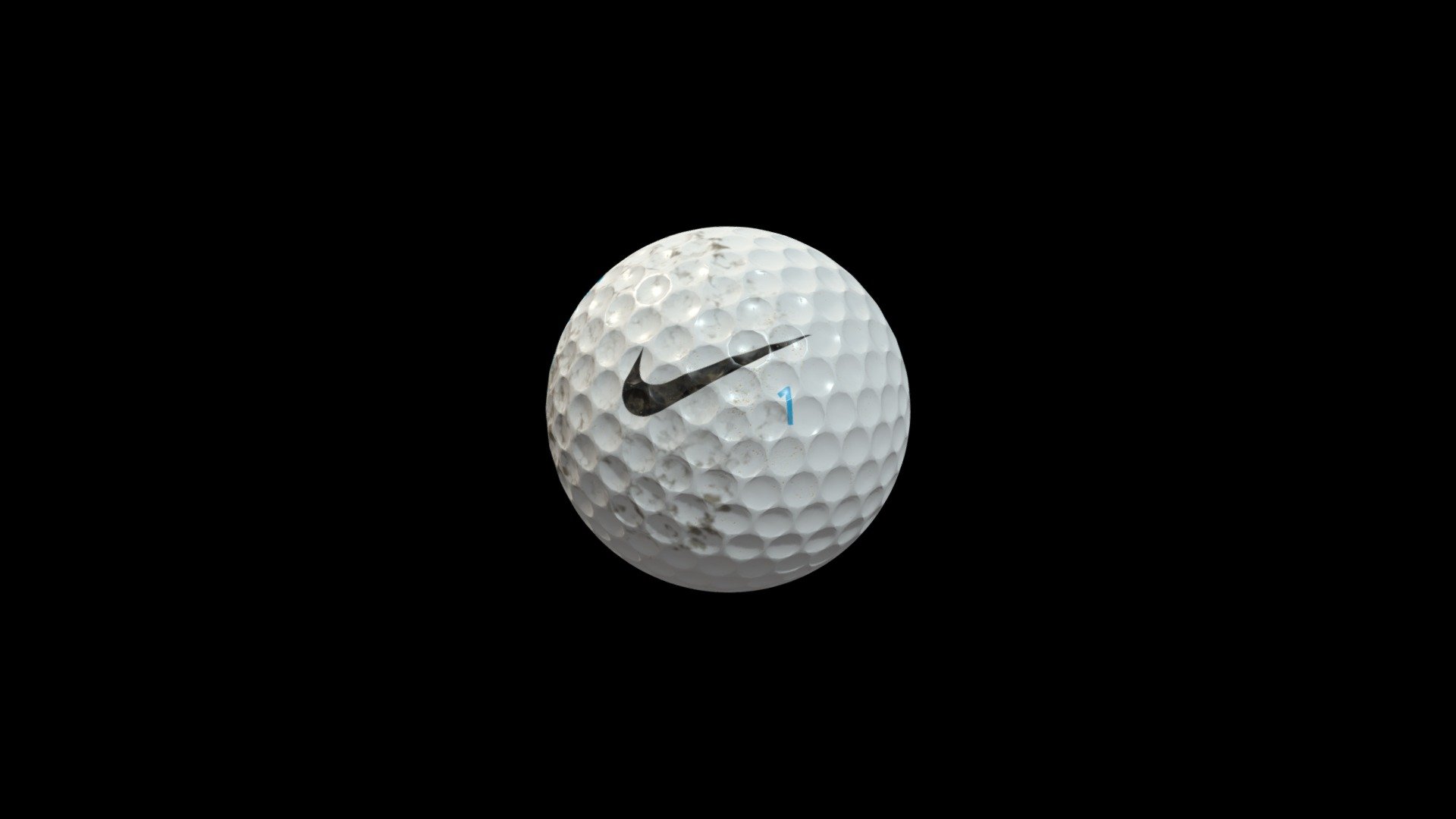Nike Karma Golf Ball - Download Free 3D model by eduardoenrique 3d model