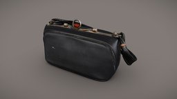 Handbag wearable, handbag, photgrammetry, wearables, 3dscan, old-handbag