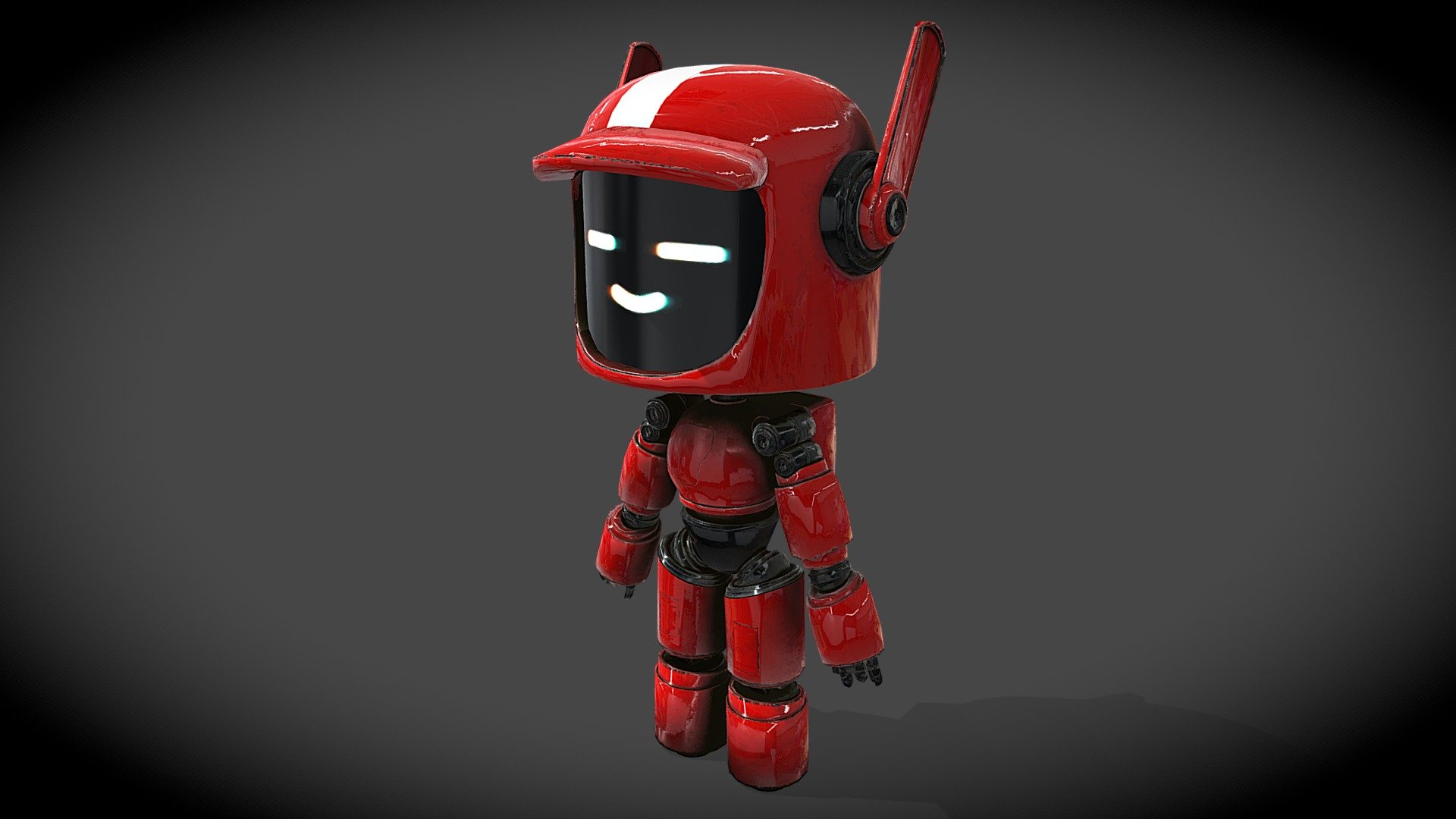 I decided to make a robot from the well-known series, a new season will be released soon. There is a yellow texture in the FBX file. Rig and animation are also there. Put varnishes and write suggestions.(the normal map is in the file) - Robot from the series "Love death and robots" - Download Free 3D model by GreenG 3d model