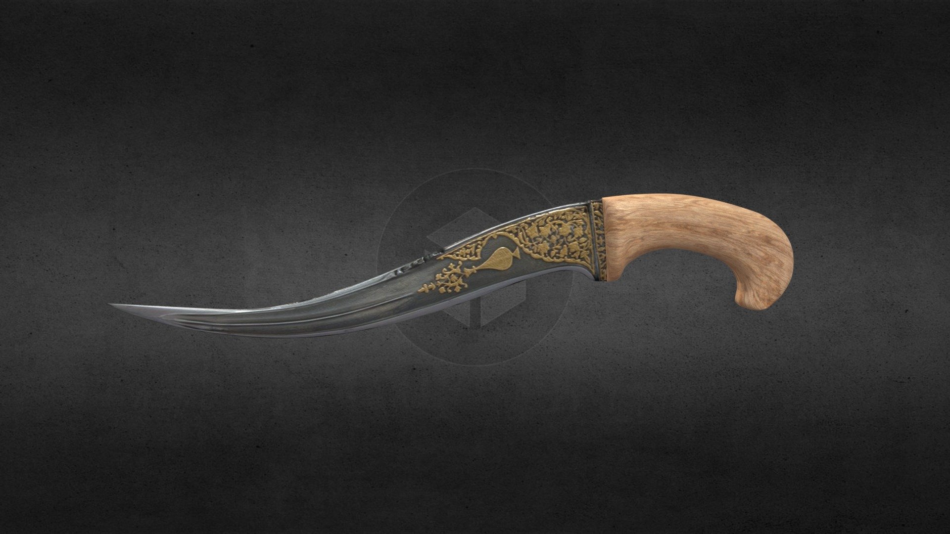 Download this Arabic Dagger for free, though it doesn't have pretty good texture but it looks pretty well by my side.
My sketchfab: https://sketchfab.com/mehzabinmisha246
Hope you liked my model and stay good 3d model