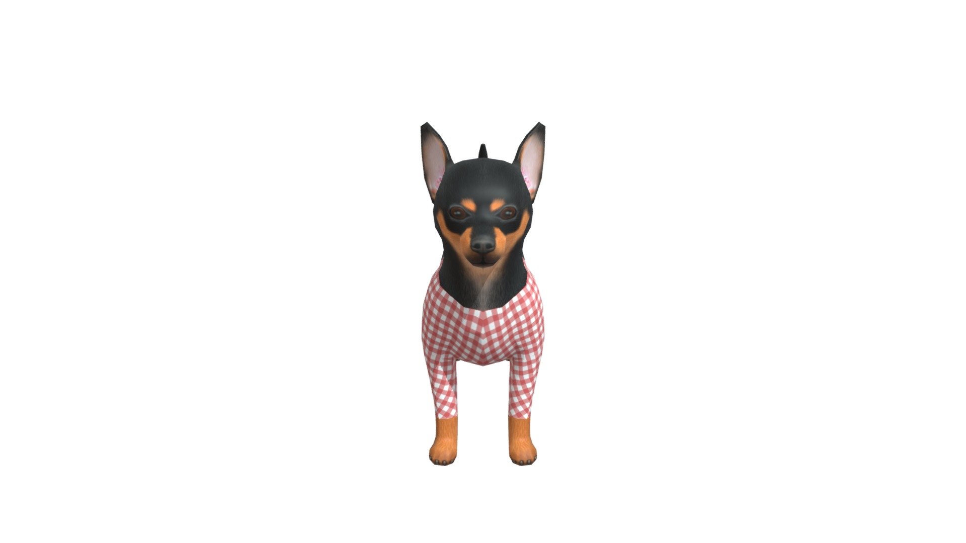 Chihuahua - 3D model by onebang 3d model