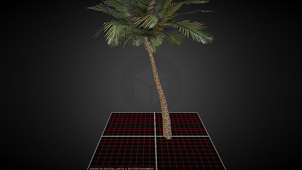 Published by 3ds Max - Palm_Tree - 3D model by nick.hintjes 3d model