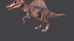 Spinosaurus Roar substancepainter, substance