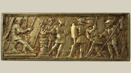 Plaque roman, plaque, history