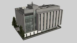 Metropolitan Hospital (cities:skylines Assets) hospital, citiesskylines, architecture, gameasset, building, jp-regularcollection, jorgepuerta, noai