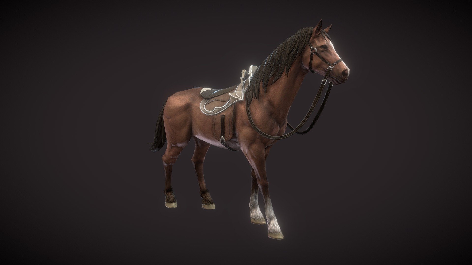 ★ Horse 1 ★ - 3D model by Perfect3D Store (@perfect3Dstore) 3d model