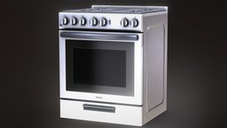 Modern Stainless Steel Oven oven, kitchen, appliance-kitchen, oven-stove, noai