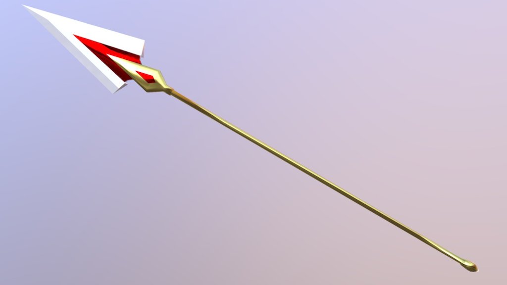 This is spear of Kyoko from the anime Mahuo Shoujo Madoka Magica

its a very simple and low poly mesh - Kyoko Spear - 3D model by CrashBits 3d model