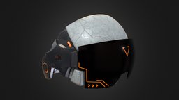 Sci-Fi Helmet helmet, sci-fi, hardsurface, gap2020-2021