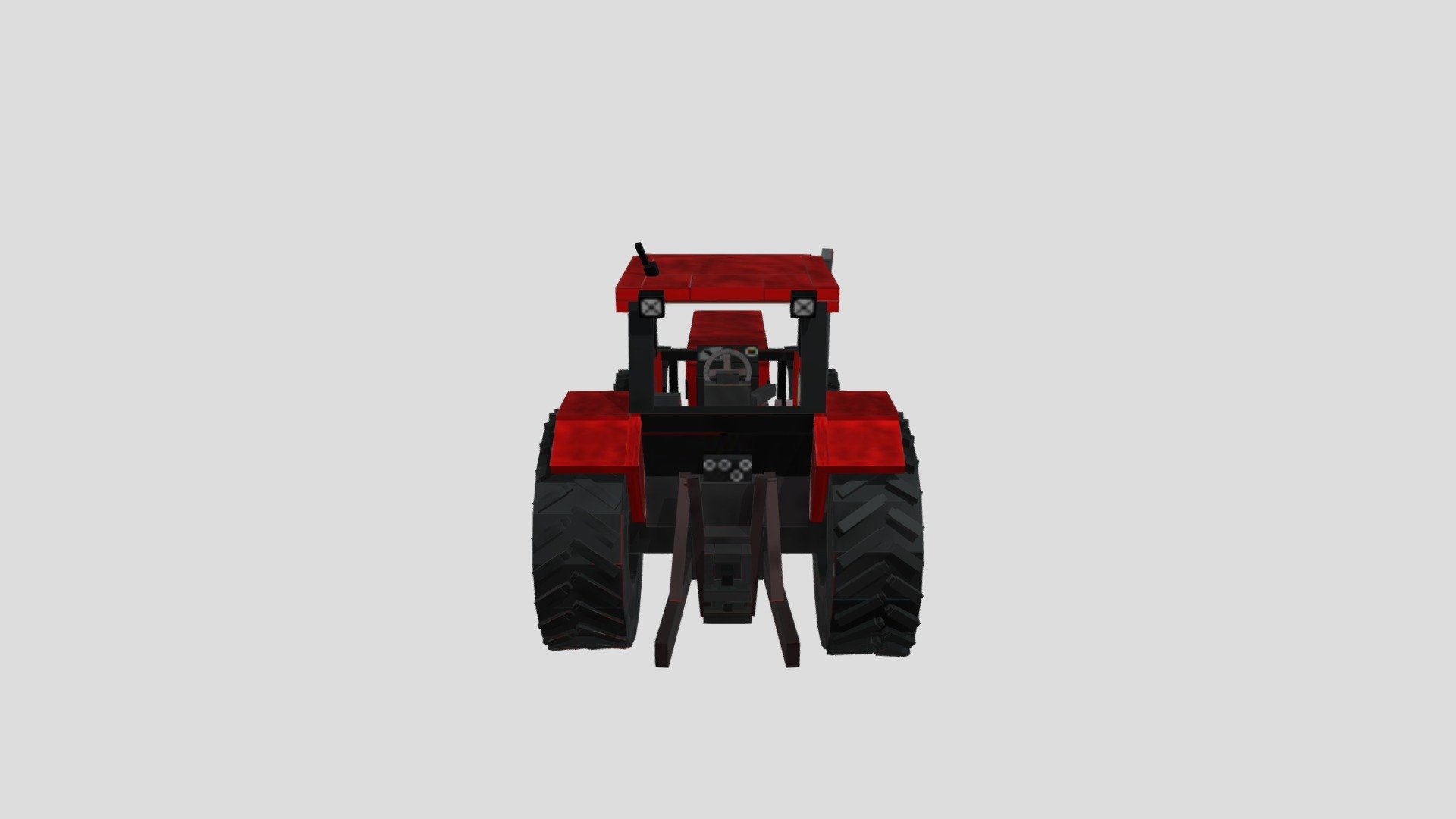 Here is a model of a CASE international 1694 which has been modified to look like a case international 7100. I once upon a time owned a 1694 though I did like the 7100. SO i combined the two ish. Anyway enoy looking at it! - Minecraft Case international 1694 tractor - 3D model by HarriTFB 3d model
