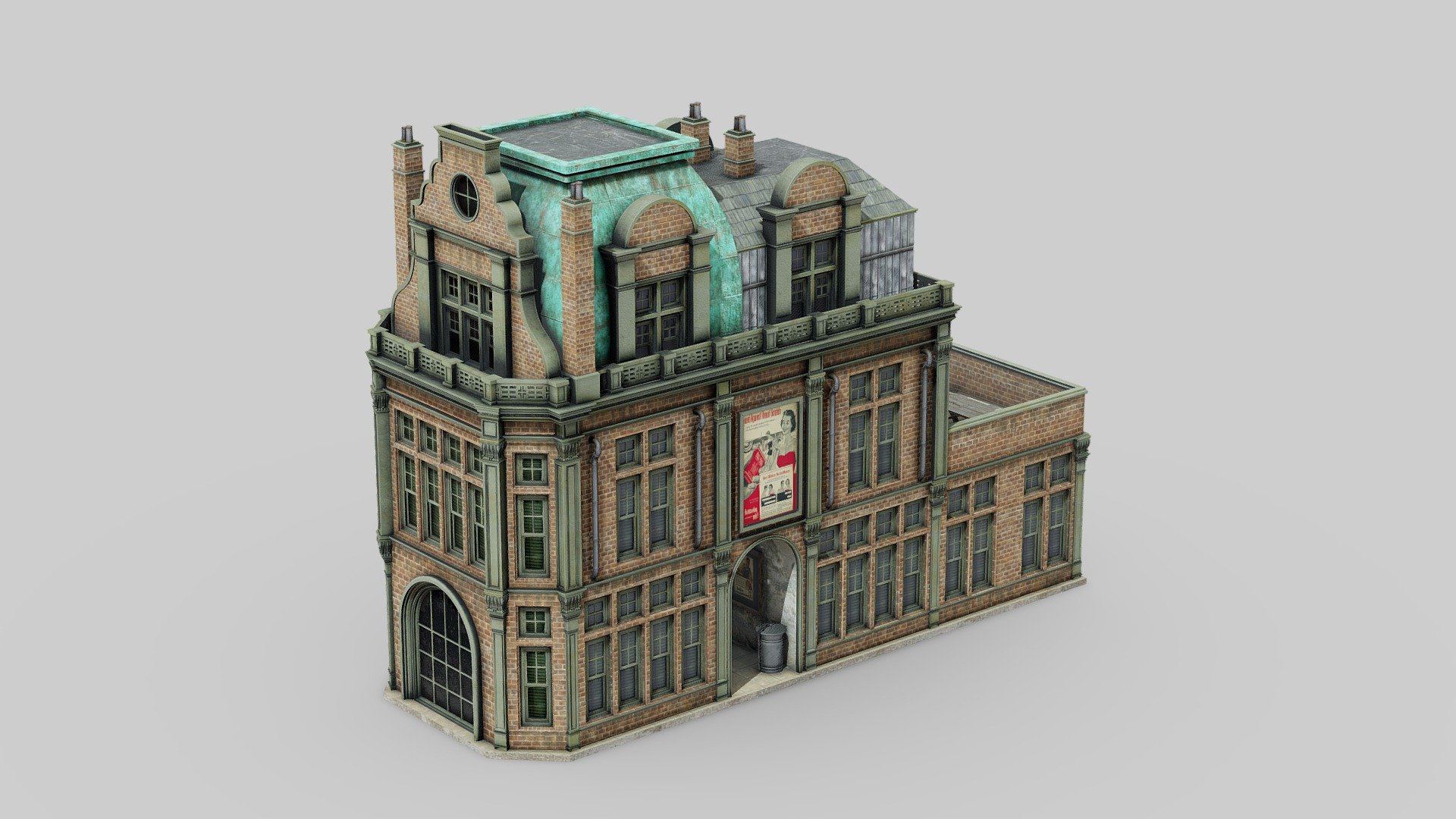 Free download：www.freepoly.org - The Roebuck-Freepoly.org - Download Free 3D model by Freepoly.org (@blackrray) 3d model