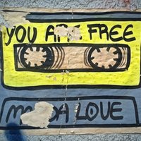YOU ARE FREE, MAGDA LOVE mural, memento, streetart, photogrammetry, scan, 3dscan